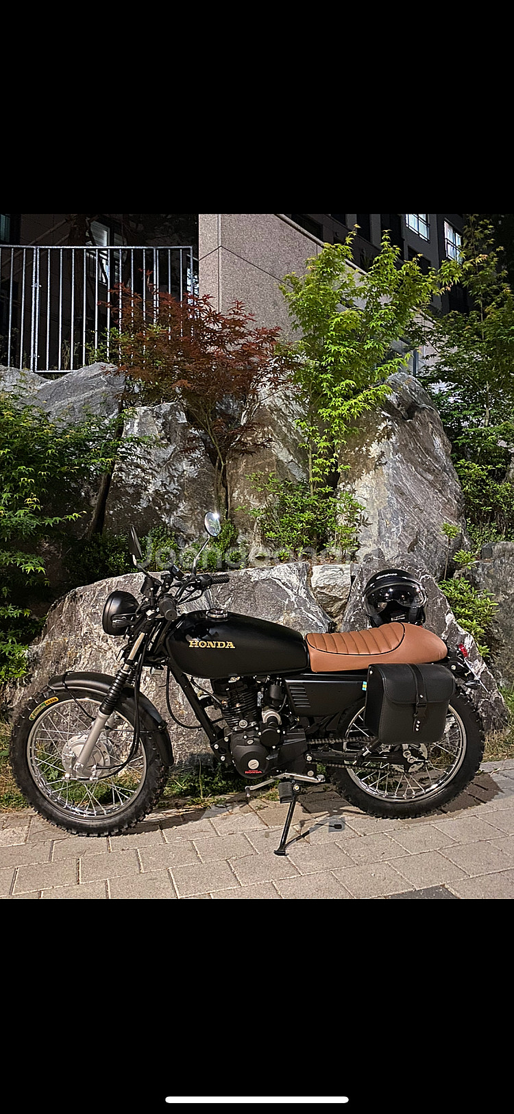 혼다 CG125 풀커스텀 클래식바이크--0