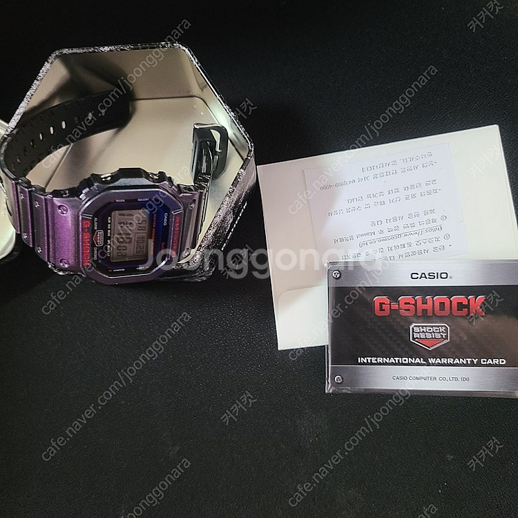 지샥 5600 독개구리 스퀘어 팝니다 DW B5600A...--0