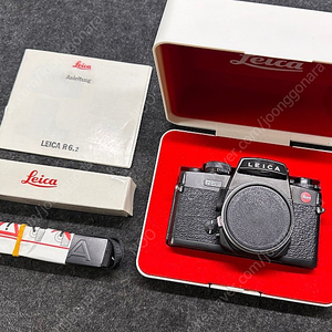 라이카 Leica R6.2 블랙 바디 필름SLR 카메라 판매 합니다