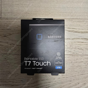 T7 Touch 2TB 미개봉