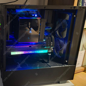 고사양 데스크탑 판매합니다.(NZXT H510/13600K/CORSAIR 32GB/EVGA 3080/Seasonic TX-850, 135만원)