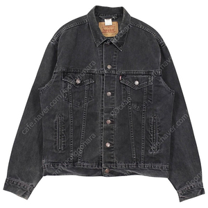 [M] 2000 Levis 70507-0260 Black Denim Trucker Jacket 리바이스 빈티지 블랙 데님 트러커 자켓 흑청