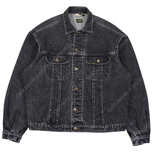 [M] 1980s Euro Lee 645 Black Denim Trucker Jacket 유로 리 블랙 데님 트러커 자켓 80년대 빈티지 유럽