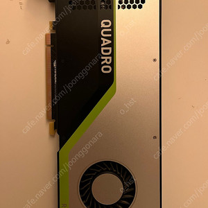 Nvidia Quadro Rtx4000 팝니다. 채굴x,게임x