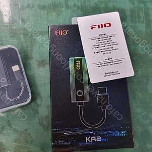 FiiO 포터블 DAC/AMP (KA2)[Type-C]