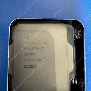 인텔 Intel Core i7 13700K F 풀박스 판매 합니다.