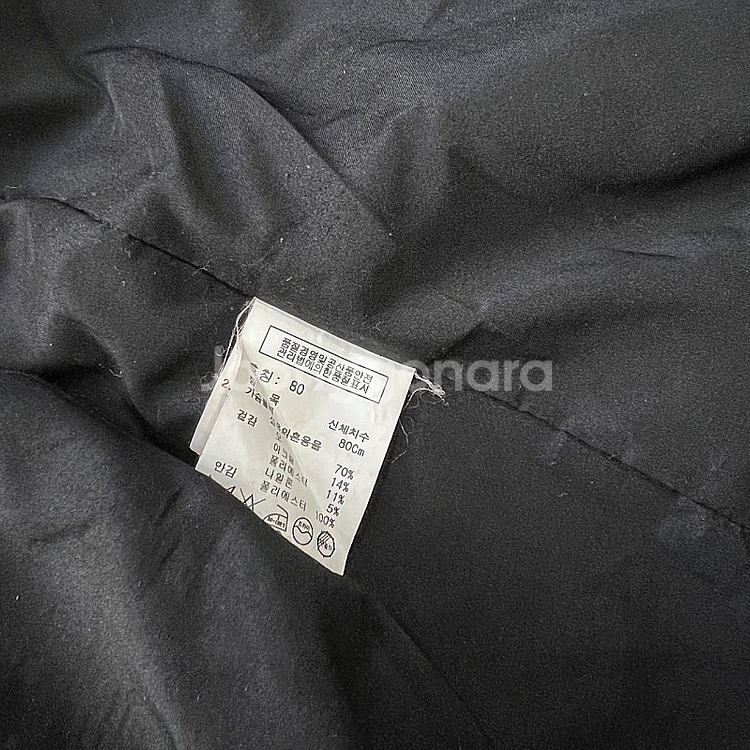 F) 톰보이 오버핏 코트 자켓 모직코트--4