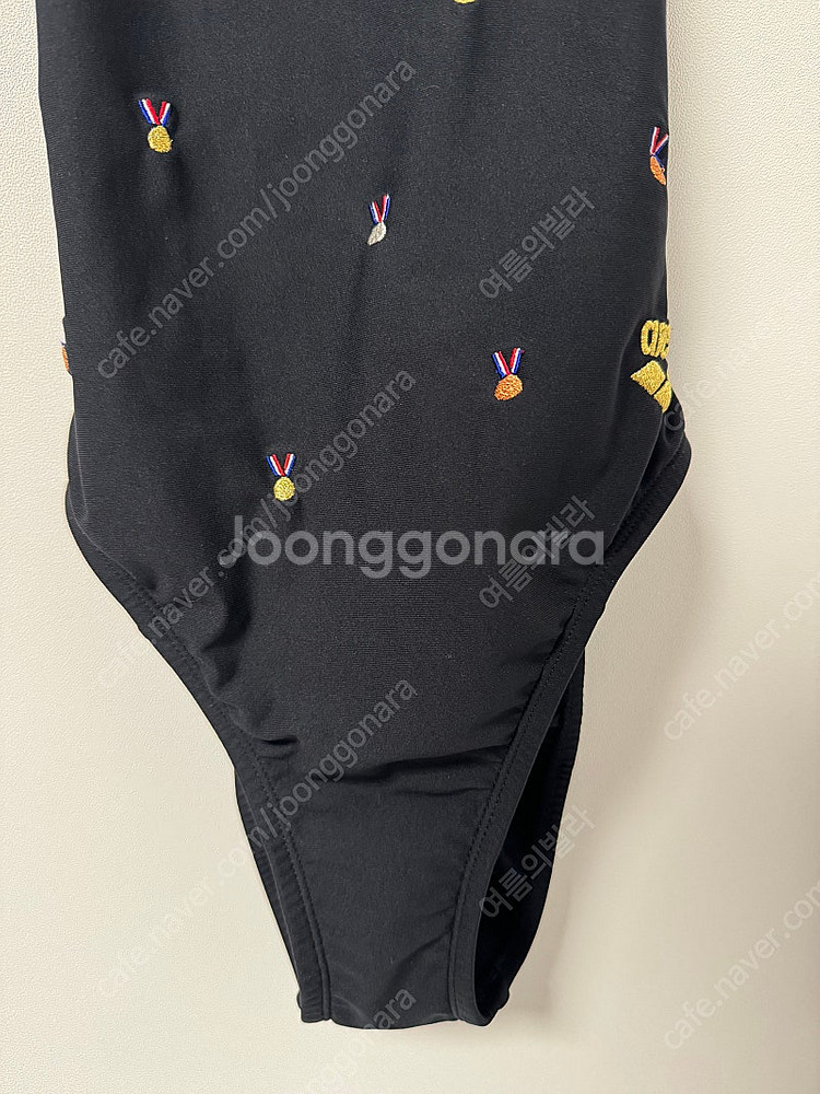아레나 무신사 빅토리 원피스 수영복 검정90--2