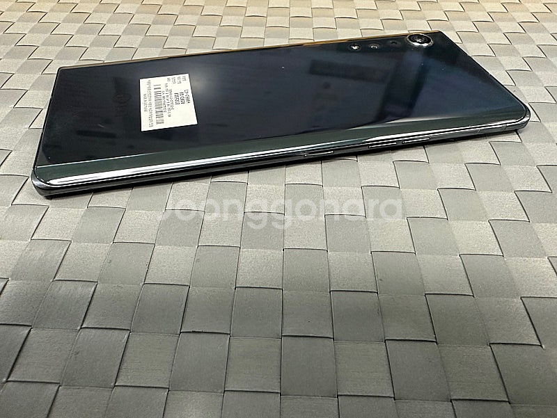 LG 벨벳 128G 블랙 외관A급 미세잔상 10만원 판...--5