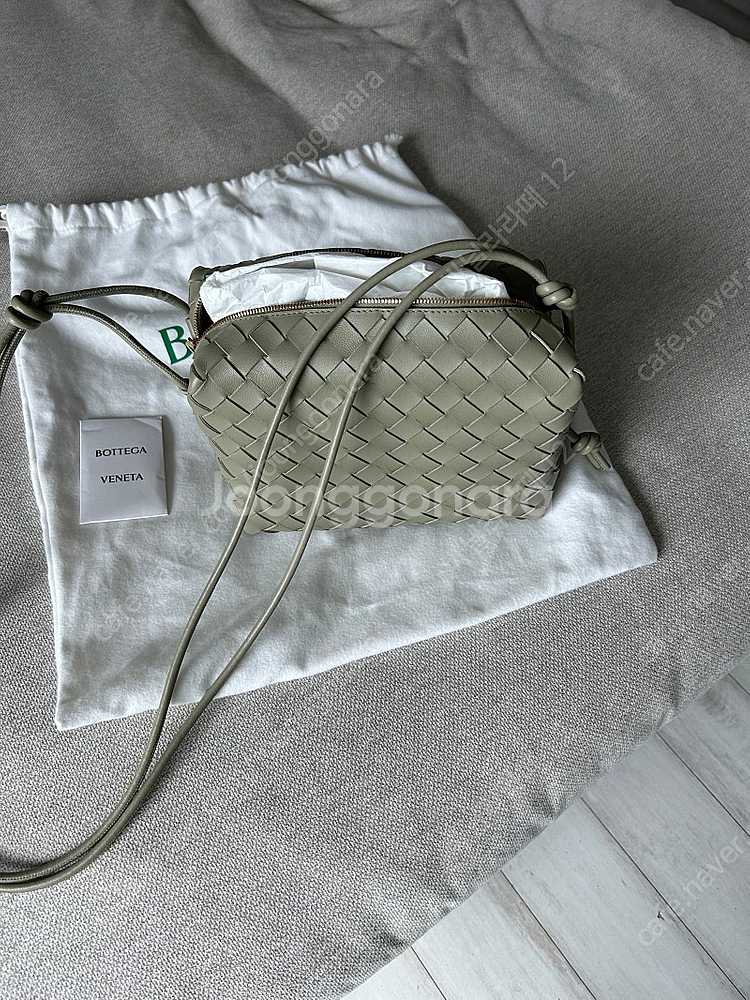 보테가베네타 스몰 루프백 트레버틴컬러 새상품(이너백 포...--3