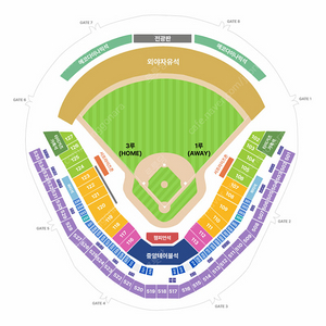 2024 한국시리즈 5차전 기아 VS 삼성 - 1루 K5석 2/4연석