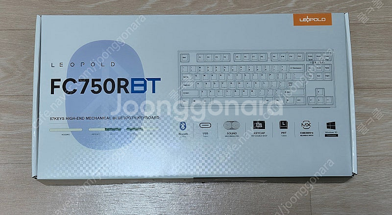 레오폴드 fc750bt 갈축 본체--2