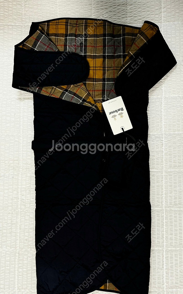 Barbour 퀼티드 코트--5