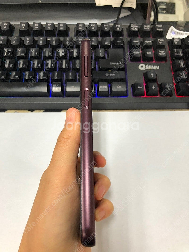 195283 갤럭시A24 버건디 A급 128GB 무잔상...--5