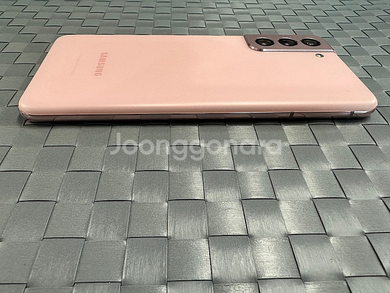 (LG U+)갤럭시S21 256G 핑크 초미세잔상 상태...--5