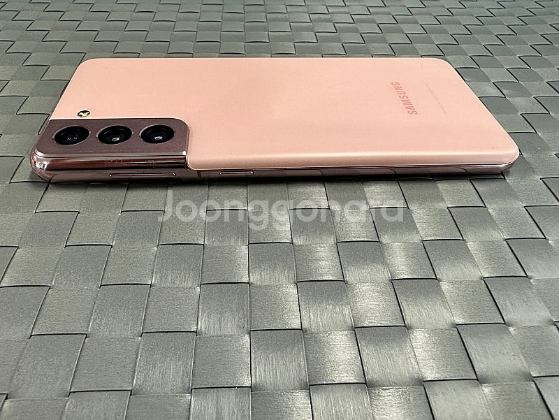 (LG U+)갤럭시S21 256G 핑크 초미세잔상 상태...--7