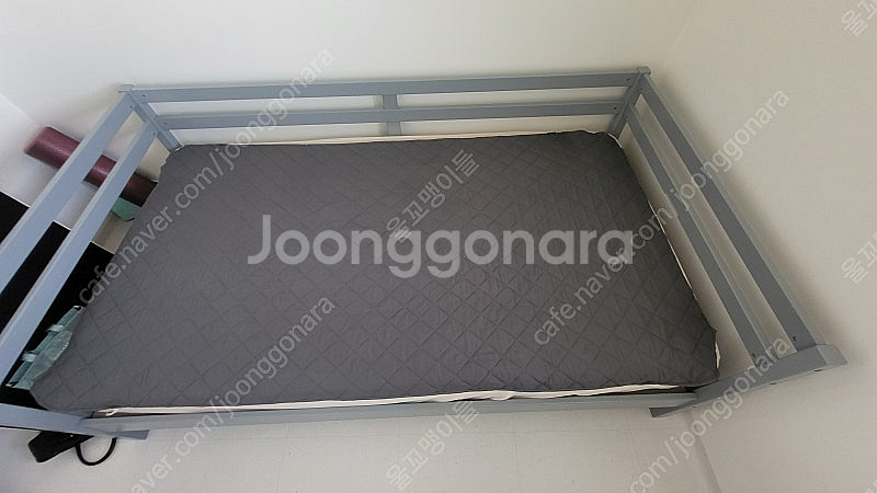 한샘 슈퍼싱글 침대 팝니다.--1