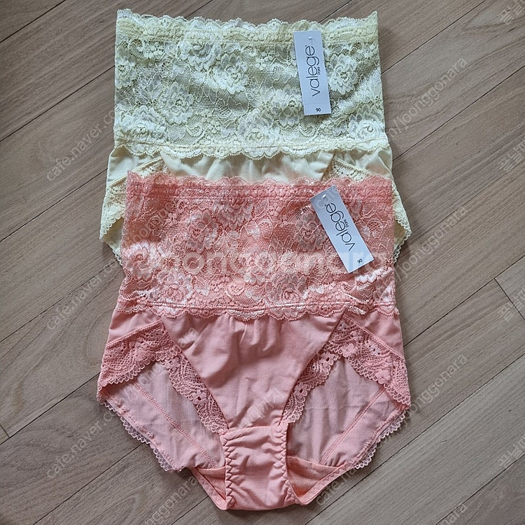 발레지 파리 복부보정 레이스여성팬티 2장일괄--0