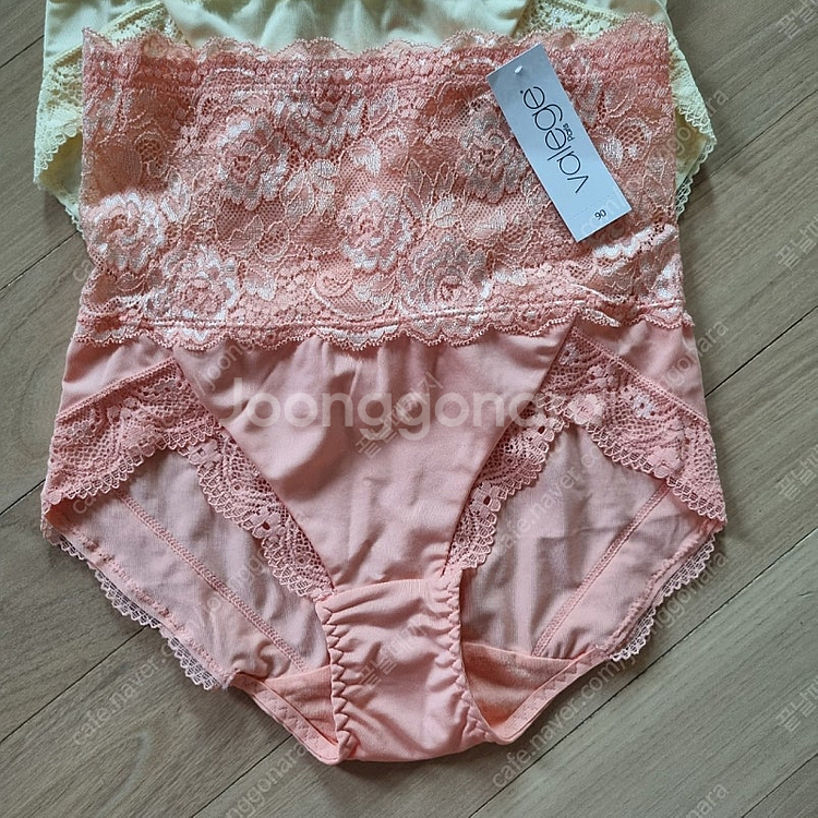 발레지 파리 복부보정 레이스여성팬티 2장일괄--2