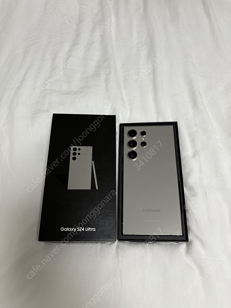갤럭시S24 울트라 256G 티타늄그레이 풀박스--1