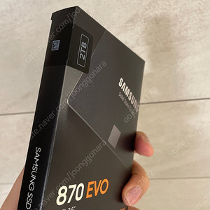 삼성 SSD 870 EVO 2TB 미개봉