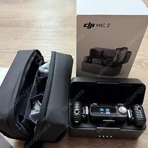 DJI Mic 2 무선 마이크 (2 TX + 1 RX + 충전 케이스) 판매 합니다.
