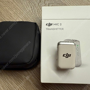 DJI 무선 Mic 2 마이크 송신기 dmt02 펄화이트
