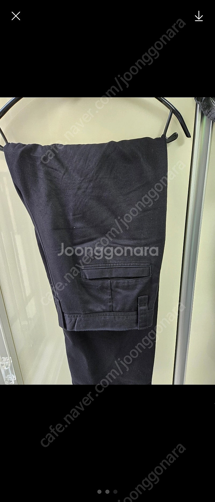 유니클로 U 와이드핏 치노팬츠 81 (24FW)--2