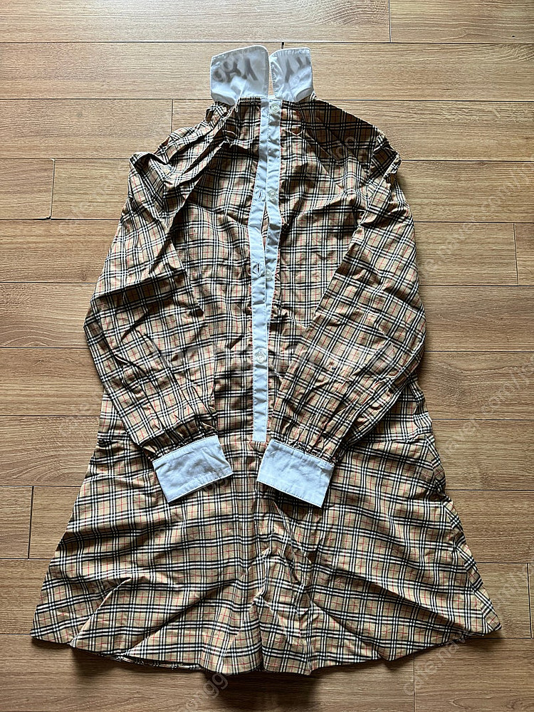 버버리키즈 클래식 원피스 12y--0