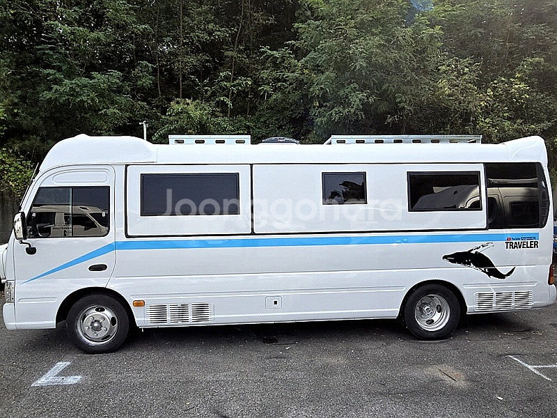 13년식 뉴카운티 5인승 롱바디 프리미엄급 패밀리 캠핑...--2