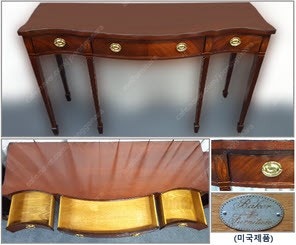 엔틱 콘솔 쇼파 테이블 원탁 고가구 수납장 장식장 판매...--0