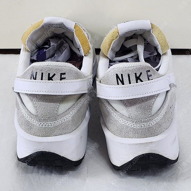 [275] 나이키 와플 데뷰 화이트그레이블랙 와플아웃솔 매쉬 천연소가죽 레더스웨이드LTR 경량 런닝화스니커즈단화--6