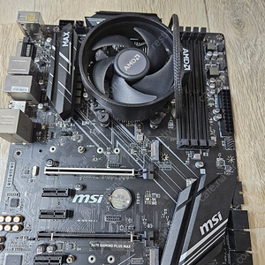 라이젠 3600XT + MSI x470 게이밍맥스 플러스 판매합니다.