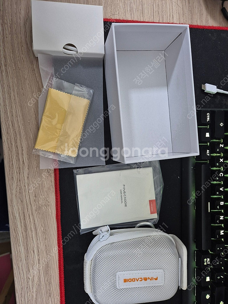파인캐디 upl5 red mini 거리측정기 단순개봉품--5