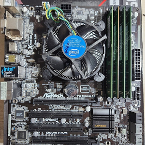 I5 4690 / B85M PRO4 / 삼성 12800 4G x 4 6만(택포)