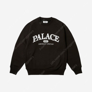 팔라스 맨투맨 블랙 판매합니다 (Palace Unitas Crew Black)