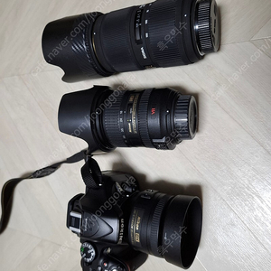 니콘 DSLR D5200, 35.8, 18-200, 시그마 50-150 개조후드 포함 일괄판매