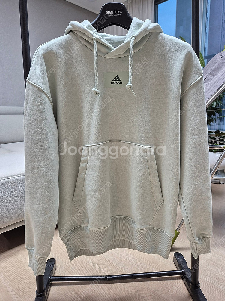 아디다스 (adidas) 기모 후드 티셔츠 L사이즈 새...--0