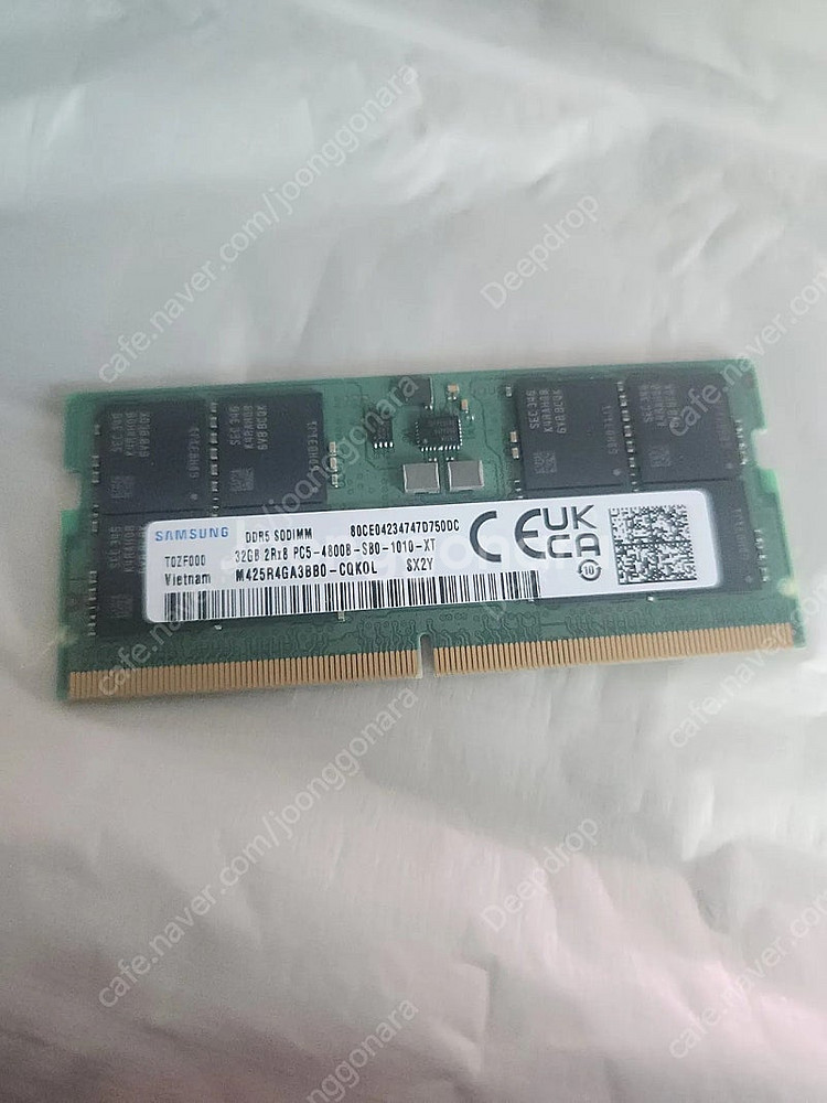 삼성 ddr5 16GB 램 판매합니다--0