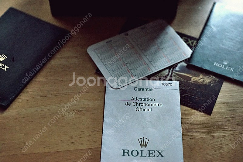 Rolex 16570 익스플로러2 NOS 판매 교환--3