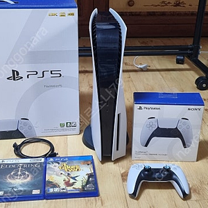 PS5 디스크버젼 패드2개,엘든링,잇테이크투 팝니다.52만원