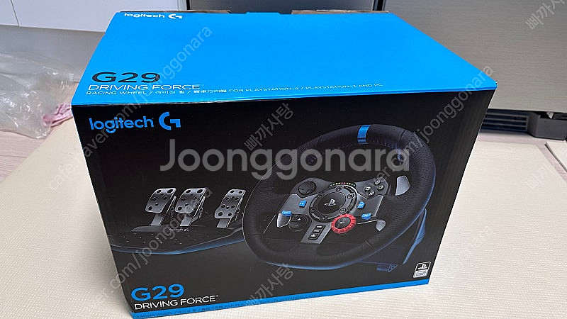 로지텍 G29레이싱휠 + 거치대--0