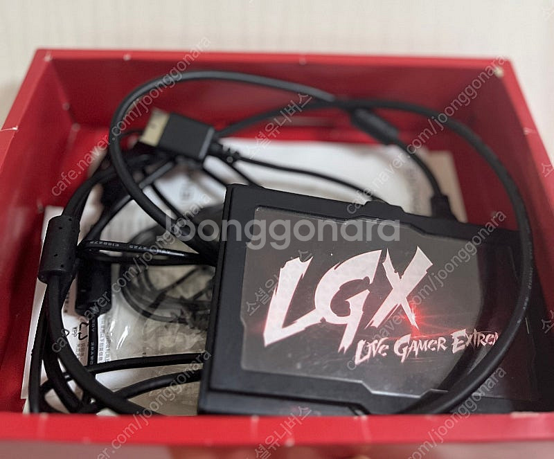 에버미디어 gc550 (LGX) 캡쳐보드 팝니다.--0