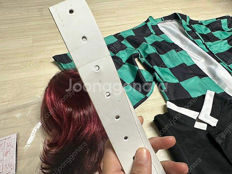귀멸의칼날 탄지로 코스튬 160사이즈 팝니다.--4