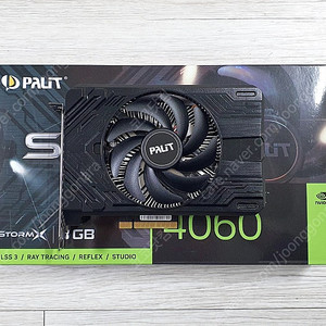 [S급] PALiT NVIDIA RTX 4060 StormX 그래픽카드 팝니다.