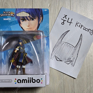 파이어엠블럼 마르스 슈퍼 스매시브라더스 닌텐도 amiibo (미개봉)