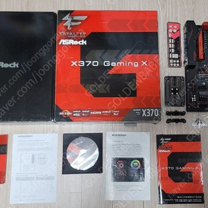 [최고등급회원/개인임/업자아님] 애즈락 ASROCK 메인보드 Fatal1ty X370 Gaming X 양품 CU알뜰택배비포함 6.5만원 , Fatal1ty X370 Gaming K