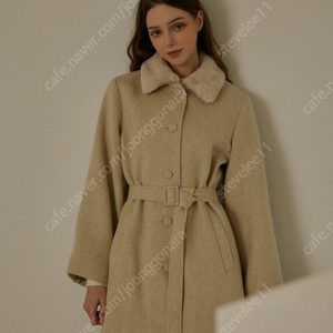 [삽니다] 에스윤 퍼카라 하프 코트(Fur Collar Half Coat)