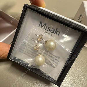 Misaki 진주귀걸이 10mm 새상품