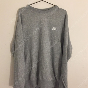 나이키 맨투맨 gray XL size